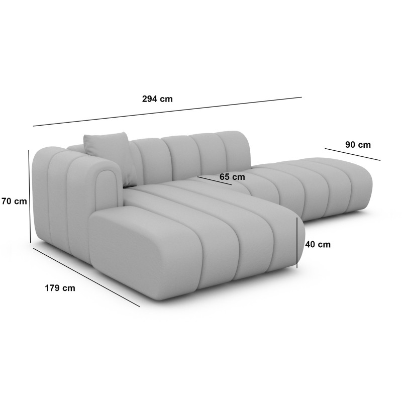 Canapé d’angle LUMA Forme L Lounge - Jusqu'à -70% - designDISTRIKT