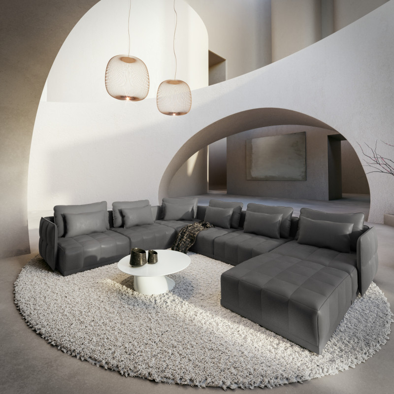 Canapé panoramique CAPRI XXL - Offres jusqu'à -70% - designDISTRIKT