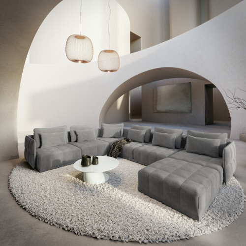 Canapé panoramique CAPRI XXL - Offres jusqu'à -70% - designDISTRIKT