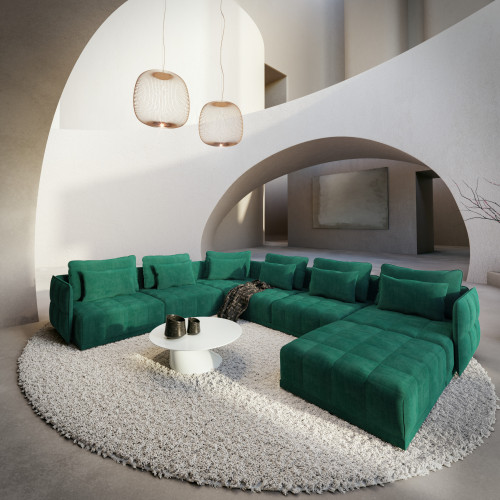 Canapé panoramique CAPRI XXL - Offres jusqu'à -70% - designDISTRIKT