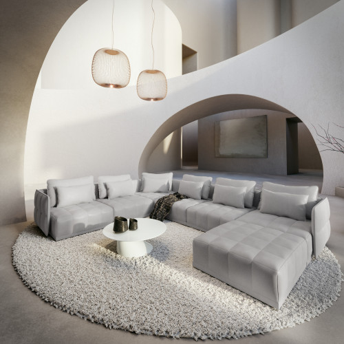 Canapé panoramique CAPRI XXL - Offres jusqu'à -70% - designDISTRIKT