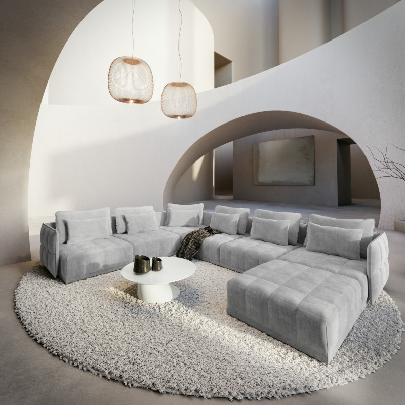 Canapé panoramique CAPRI XXL - Offres jusqu'à -70% - designDISTRIKT