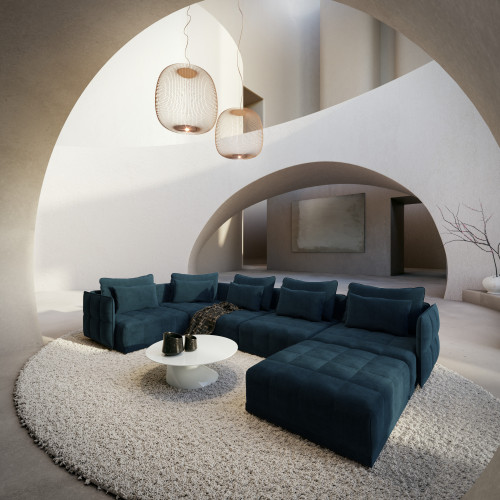 Canapé panoramique CAPRI XXL - Offres jusqu'à -70% - designDISTRIKT