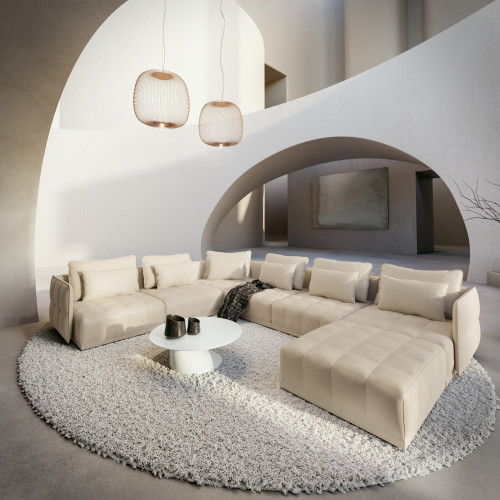 Canapé panoramique CAPRI XXL - Offres jusqu'à -70% - designDISTRIKT