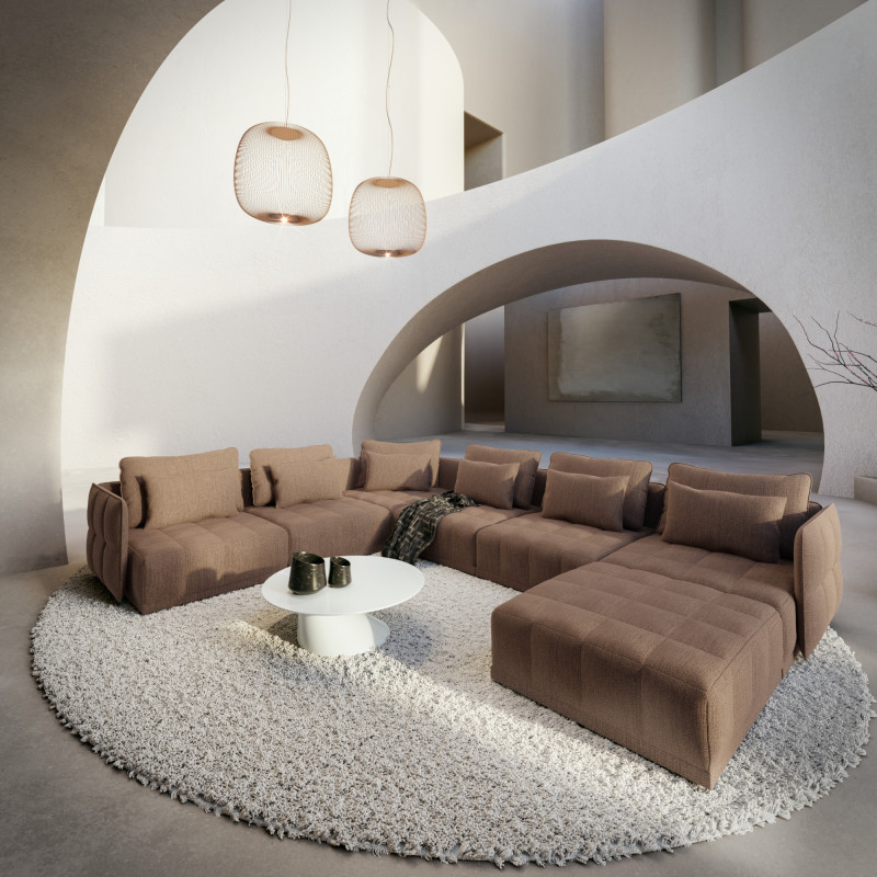 Canapé panoramique CAPRI XXL - Offres jusqu'à -70% - designDISTRIKT