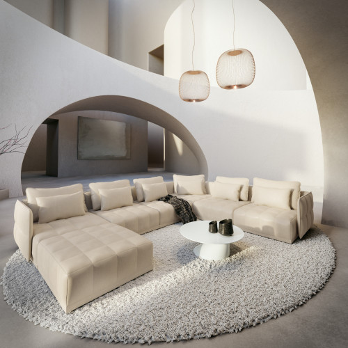 Canapé panoramique CAPRI XXL - Offres jusqu'à -70% - designDISTRIKT