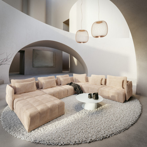 Canapé panoramique CAPRI XXL - Offres jusqu'à -70% - designDISTRIKT