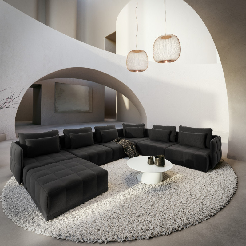 Canapé panoramique CAPRI XXL - Offres jusqu'à -70% - designDISTRIKT