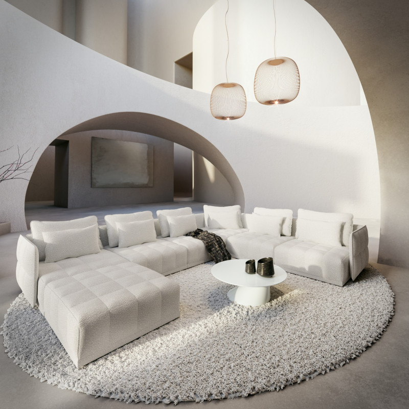 Canapé panoramique CAPRI XXL - Offres jusqu'à -70% - designDISTRIKT