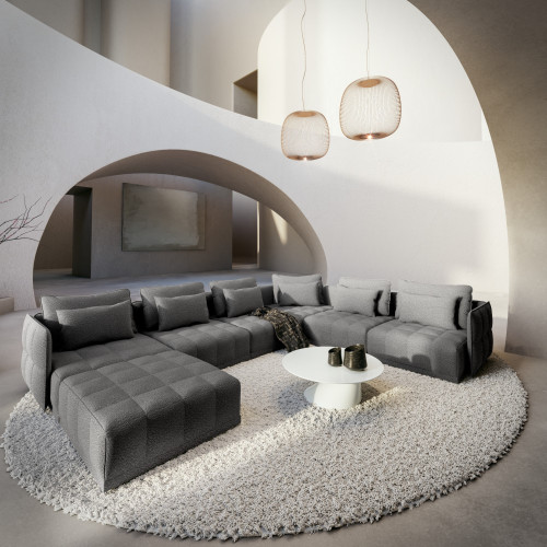 Canapé panoramique CAPRI XXL - Offres jusqu'à -70% - designDISTRIKT