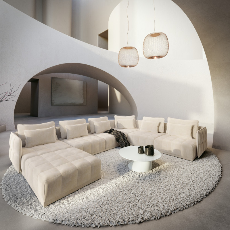 Canapé panoramique CAPRI XXL - Offres jusqu'à -70% - designDISTRIKT