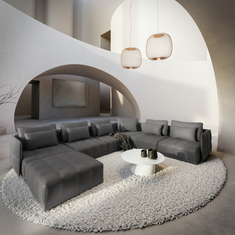 Canapé panoramique CAPRI XXL - Offres jusqu'à -70% - designDISTRIKT