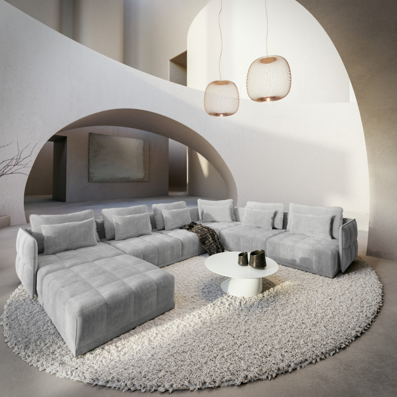 Canapé panoramique CAPRI XXL - Offres jusqu'à -70% - designDISTRIKT