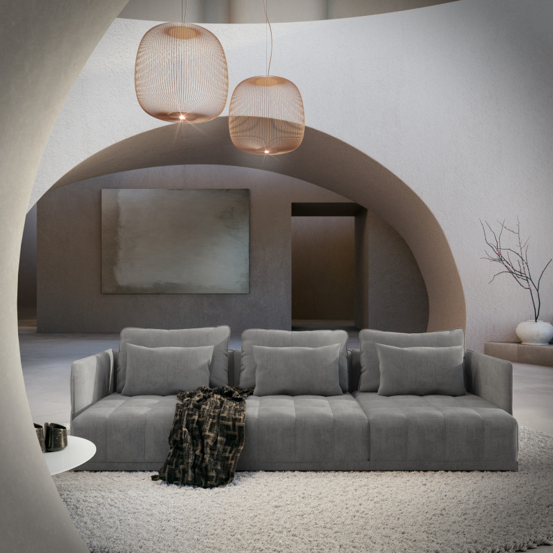 Canapé 3 places CAPRI - Des meubles jusqu'à -70% - designDISTRIKT