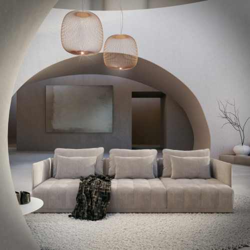 Canapé 3 places CAPRI - Des meubles jusqu'à -70% - designDISTRIKT