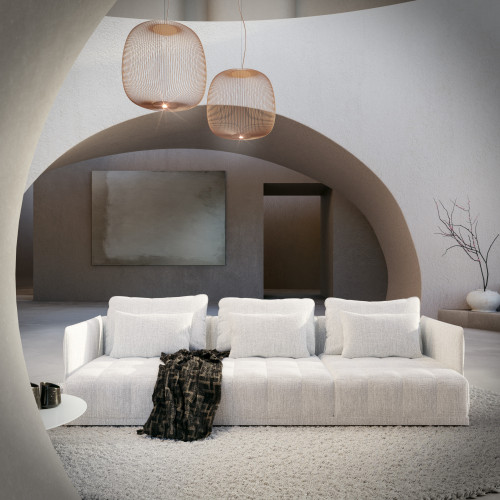 Canapé 3 places CAPRI - Des meubles jusqu'à -70% - designDISTRIKT