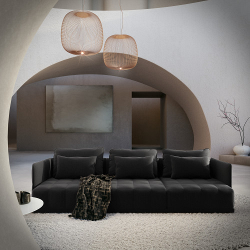 Canapé 3 places CAPRI - Des meubles jusqu'à -70% - designDISTRIKT