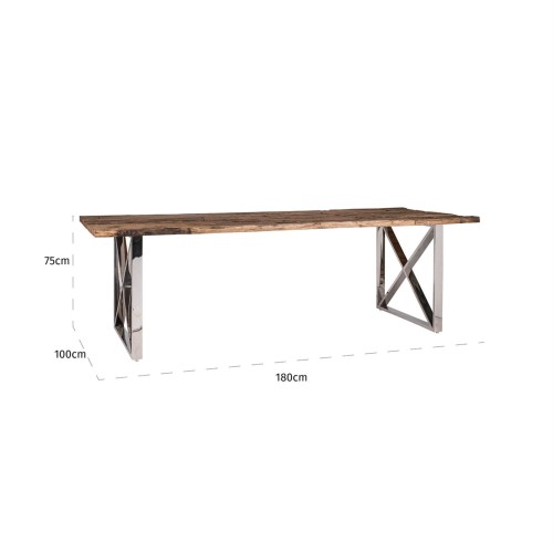 Table à manger design ILARIA 180x100 par designDISTRIKT Möbel Schweiz