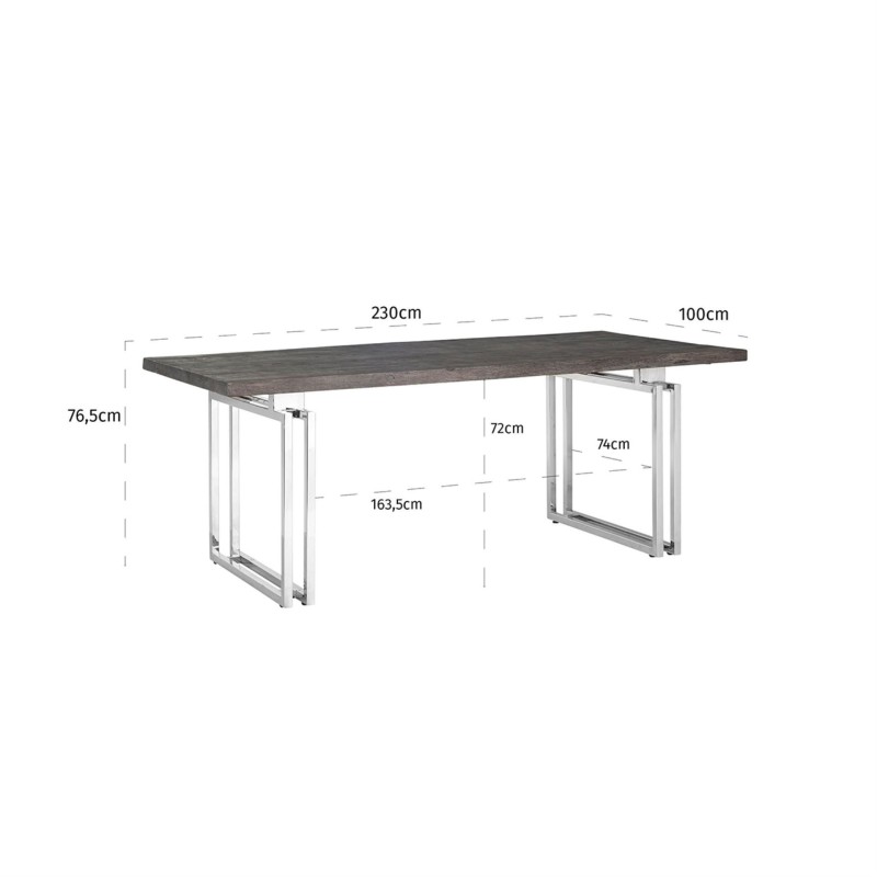 Table à manger design SILVIO 230x100 par designDISTRIKT Möbel Schweiz