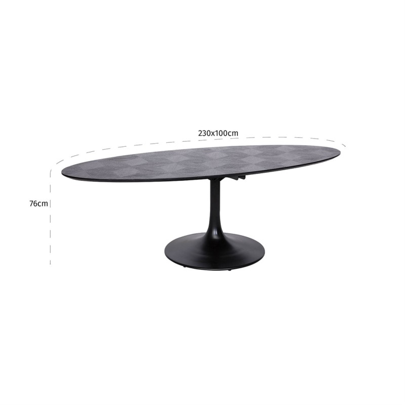 Table à manger design MASAI V3 par designDISTRIKT Möbel Schweiz