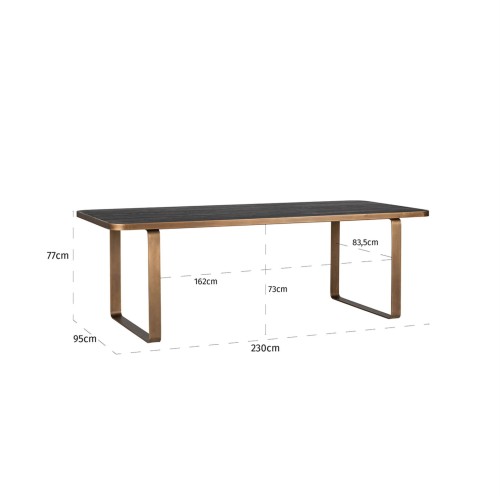 Table à manger design ASIA par designDISTRIKT Möbel Schweiz