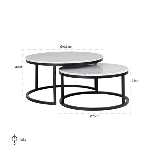 Table Basses Design LEX par designDISTRIKT Möbel Schweiz