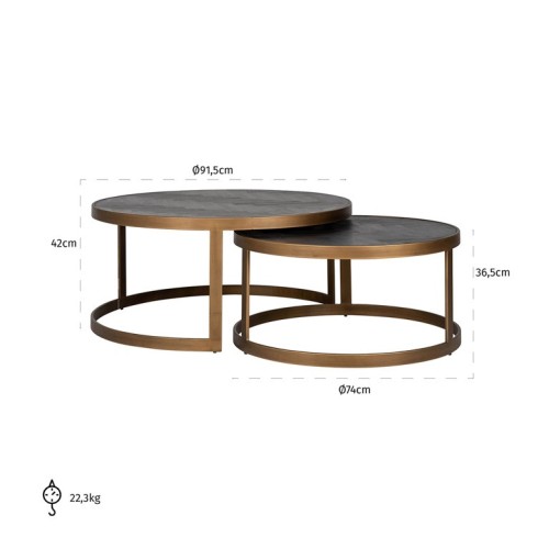 Table Basses Design BLACK par designDISTRIKT Möbel Schweiz