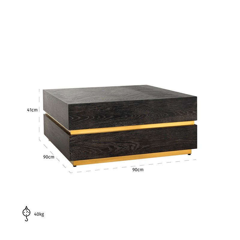 Table Basses Design BLACK 9 par designDISTRIKT Möbel Schweiz