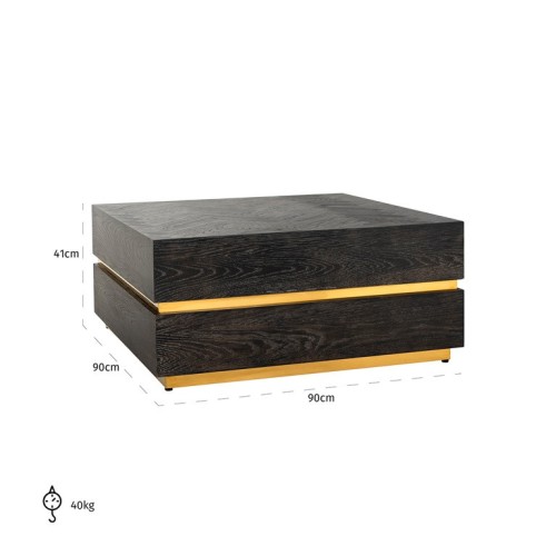 Table Basses Design BLACK 9 par designDISTRIKT Möbel Schweiz