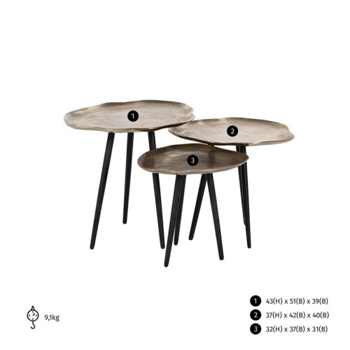 Table Basses Design VOLGA par designDISTRIKT Möbel Schweiz