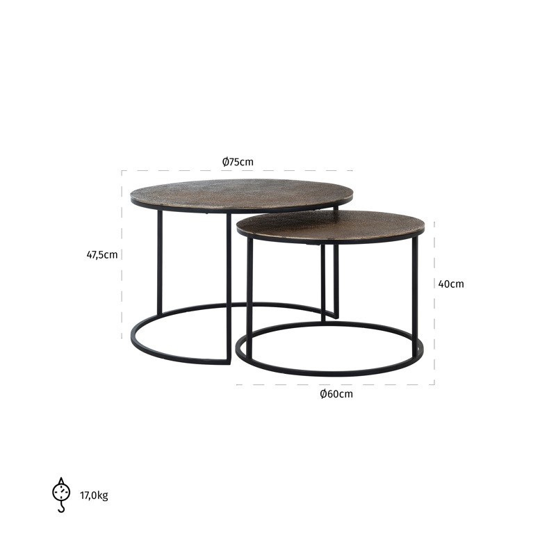 Table Basses Design ARSENAL par designDISTRIKT Möbel Schweiz