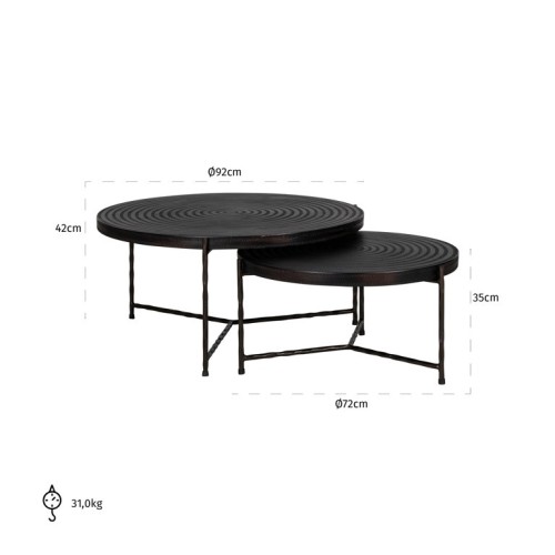 Table Basses Design VENDETA par designDISTRIKT Möbel Schweiz