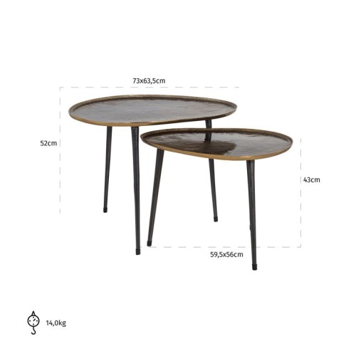 Table Basses Design LUVR par designDISTRIKT Möbel Schweiz