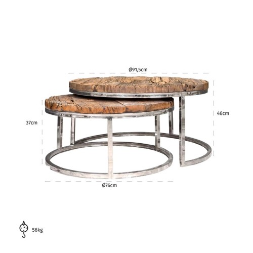 Table Basses Design KENSI 3 par designDISTRIKT Möbel Schweiz