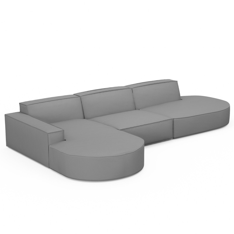 Canapé d’angle VICTORIA - Forme L - Option Lounge - designDISTRIKT