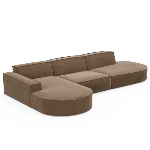 Canapé d’angle VICTORIA - Forme L - Option Lounge - designDISTRIKT