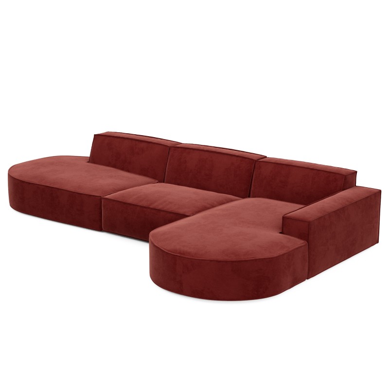 Canapé d’angle VICTORIA - Forme L - Option Lounge - designDISTRIKT