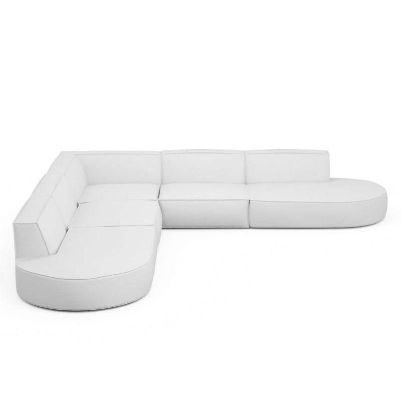 Canapé d’angle VICTORIA - Forme L - Option Lounge - designDISTRIKT