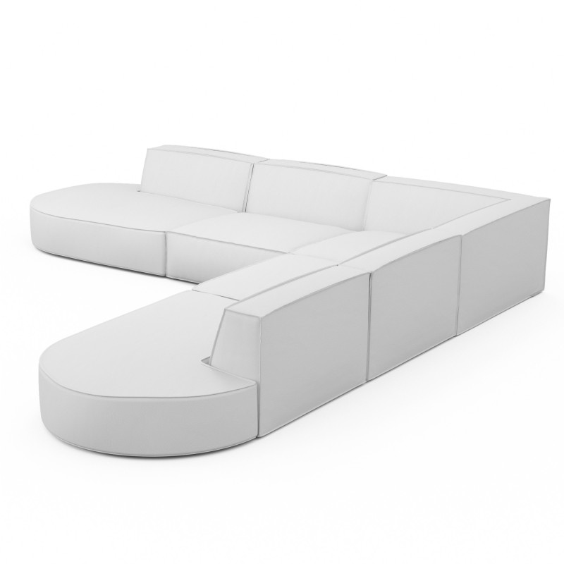 Canapé d’angle VICTORIA - Forme L - Option Lounge - designDISTRIKT