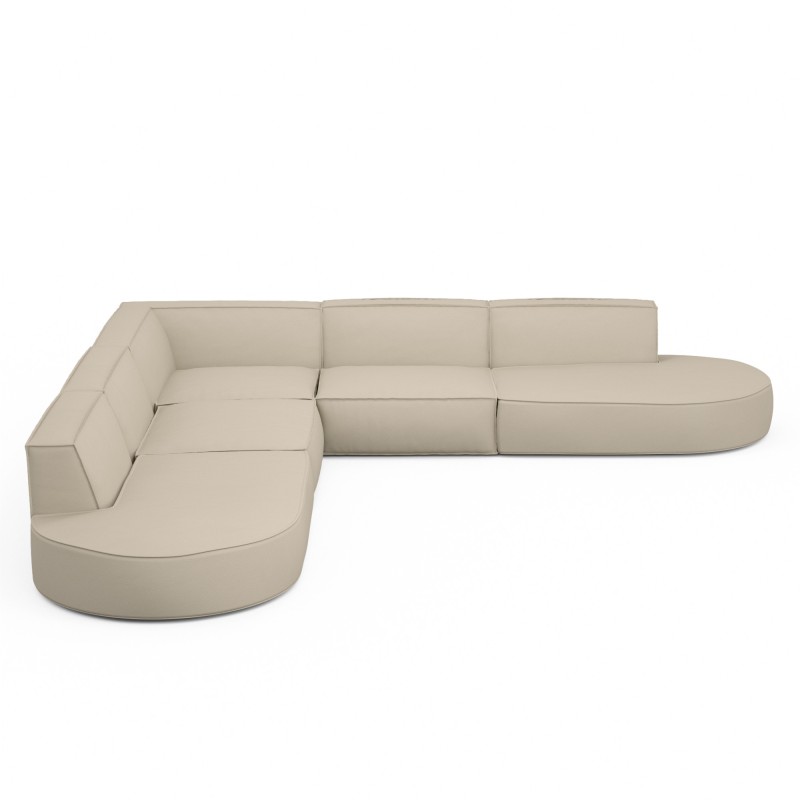 Canapé d’angle VICTORIA - Forme L - Option Lounge - designDISTRIKT