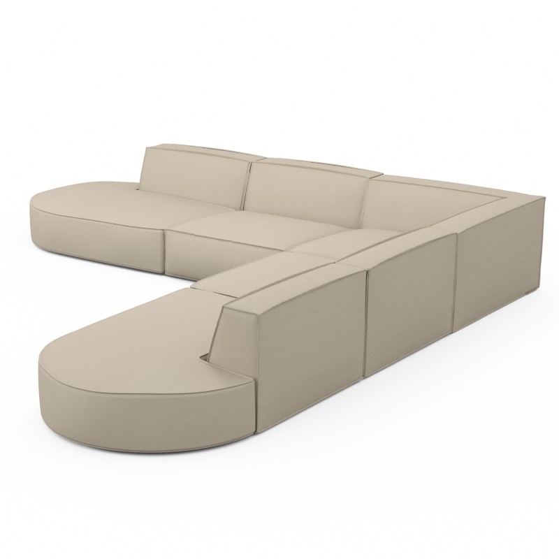 Canapé d’angle VICTORIA - Forme L - Option Lounge - designDISTRIKT