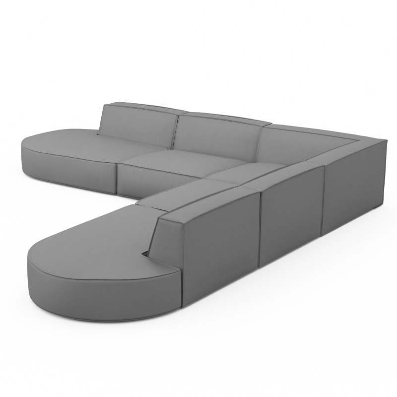 Canapé d’angle VICTORIA - Forme L - Option Lounge - designDISTRIKT