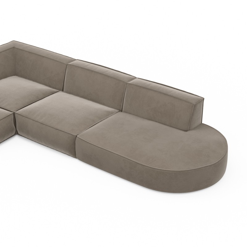 Canapé d’angle VICTORIA - Forme L - Option Lounge - designDISTRIKT