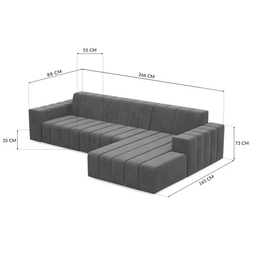 Canapé COSMOS MINI designDISTRIKT meubles Suisse