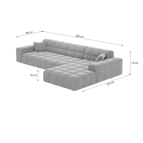 Canapé d’angle CARDANO en forme de L - Jusqu'à -70% designDISTRIKT