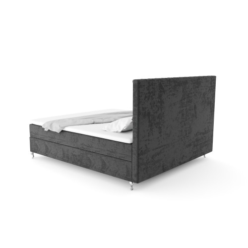 Notre lit boxspring ADRENA avec espace de rangement - designDISTRIKT