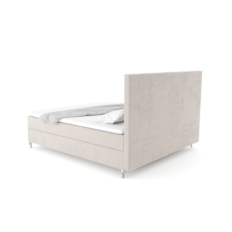 Notre lit boxspring ADRENA avec espace de rangement - designDISTRIKT