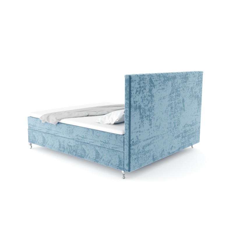 Notre lit boxspring ADRENA avec espace de rangement - designDISTRIKT