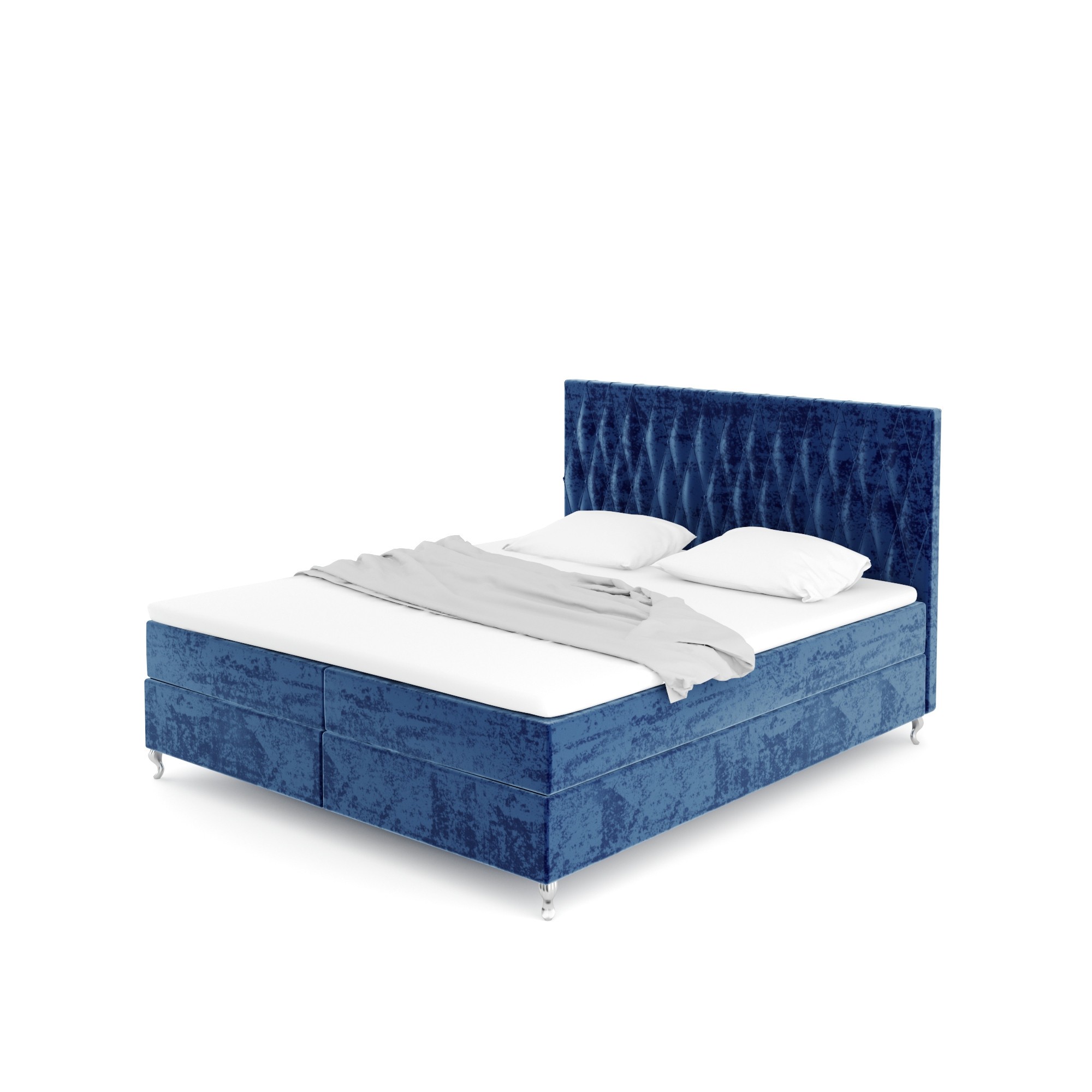 Notre lit boxspring ADRENA avec espace de rangement - designDISTRIKT