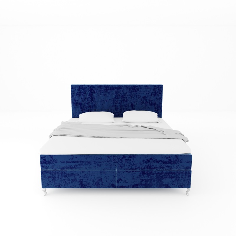 Notre lit boxspring ADRENA avec espace de rangement - designDISTRIKT